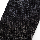 Набор женских носков "От всего сердца" (2 пары), чёрный, 23-25, п/э 80%, люрекс 10%, эластан 10% - Фото 3
