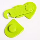 Блокиратор для дверей и ящиков, цвет зеленый, Крошка Я - Фото 3