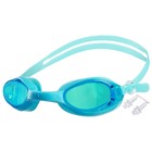 Очки для плавания взрослые + беруши, цвета микс - фото 8610330