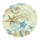 Решётка в раковину круглая «Звёзды», 29×29 см - Фото 2