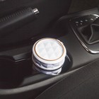 Пепельница для авто с подсветкой, белый - Фото 2