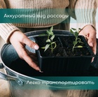 Кассета для рассады, на 72 ячейки, по 50 мл, из пластика, чёрная, 54×28×4 см, Greengo - Фото 5