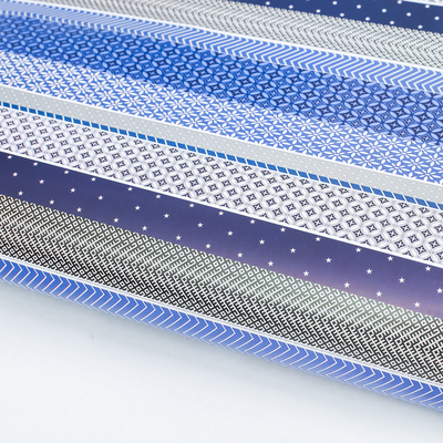 Бумага упаковочная глянцевая «Лаконичный синий», 70 х 100 см