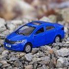 Машина металлическая Kia Rio, открываются двери, багажник, инерция, 12 см - Фото 3