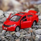 Машина металлическая Kia Rio, открываются двери, багажник, инерция, 12 см - Фото 9