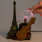 Плазменный шар полистоун "Музыкальный Париж" 24х16х12 см - Фото 6