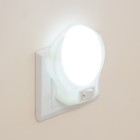 Ночник RISALUX «Лунный свет», пластик, от сети, белый, 9×7×3.5 см - Фото 5