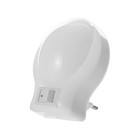 Ночник RISALUX «Лунный свет», пластик, от сети, белый, 9×7×3.5 см - Фото 7