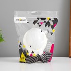 Ночник RISALUX «Лунный свет», пластик, от сети, белый, 9×7×3.5 см - Фото 8