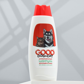 Шампунь антипаразитарный 'Good Dog&Cat' для кошек и собак, 250 мл, микс
