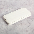 Чехол для телефона Melkco для iPhone 5s/ 5/ 5C белый, кожа - Фото 3
