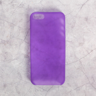 Чехол для телефона XINBO накладка для iPhone 5/5s фиолетовый, пластик - Фото 1