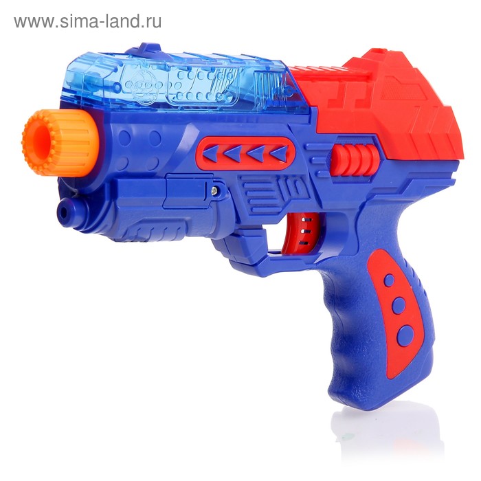 Пистолет «Страйк», стреляет гелевыми шариками, без лазера, цвета МИКС - Фото 1