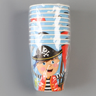 Стакан одноразовый бумажный "Пират", 250мл. (комплект 10 шт) - фото 25262136 Стакан одноразовый бумажный "Пират", 250мл. (комплект 10 шт) - фото 25262136