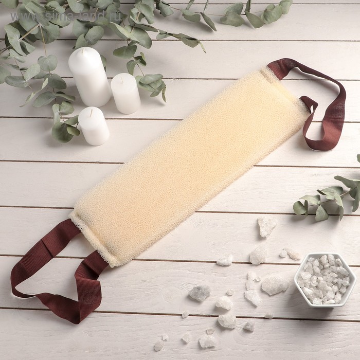 Губка для тела жёсткая «Премиум», цвет МИКС - Фото 1