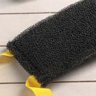 Губка для тела жёсткая «Чёрное золото», 37×12 см, МИКС - Фото 2