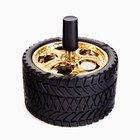 Пепельница для дома бездымная «Шина», 15×10 см - Фото 2