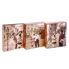 Фотоальбом на 80 фото 10х15 см в коробке "Юные путешественники" 23х19х5 см - Фото 3