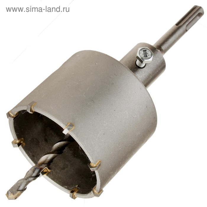 Коронка по бетону "СИБРТЕХ", SDS-Plus, 22 х 73, в сборе - Фото 1