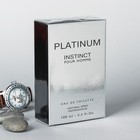 Туалетная вода мужская Instinct Platinum, 100 мл (по мотивам Egoiste Platinum (Chanel) - Фото 6