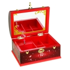 Шкатулка музыкальная механическая "Сундучок с розой" 15х5х5 см - Фото 2