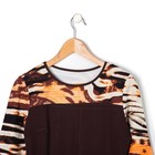 Платье женское Роксана цвет коричневый, р-р 48 - Фото 3