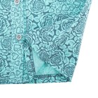 Пижама женская (джемпер, брюки) Эльза цвет бирюзовый, р-р 44 - Фото 5