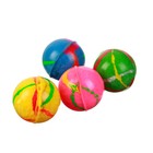 Мяч каучуковый «Блеск», 2,4 см, цвета МИКС - фото 51574740