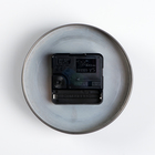 Часы-наклейка, серия: DIY, "Кайро", плавный ход, d-65 см, 1 АА, серебро - фото 8355615