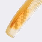 Расчёска комбинированная, 20 × 4 см, цвет янтарный - Фото 4
