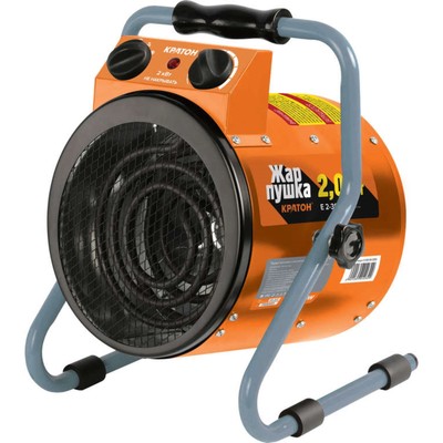 Тепловая пушка «Кратон» Жар-пушка Е 2-300, электрическая, 2 кВт, 290 м3/час