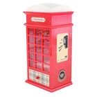 Шкатулка музыкальная механическая "Телефонная будка" 25х11,5х9 см - Фото 1