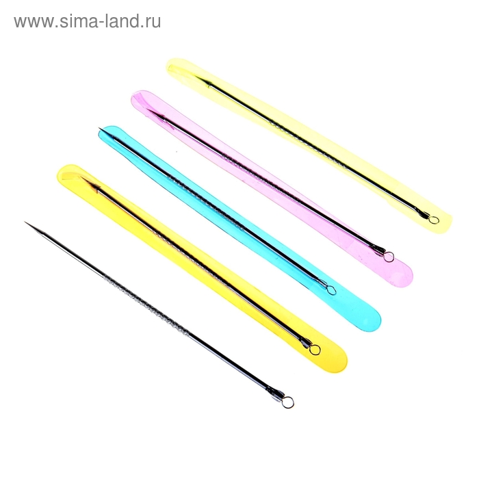 Инструмент для чистки лица: игла Видаля, цвет серебристый - Фото 1