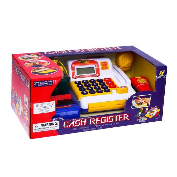 Игровой набор «Касса-калькулятор» с аксессуарами 42613