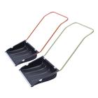 Движок пластиковый для уборки снега, чёрный ковш 600 × 470 мм, металлическая планка, металлическая ручка цвет МИКС - Фото 6