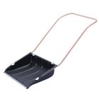 Движок пластиковый для уборки снега, чёрный ковш 600 × 470 мм, металлическая планка, металлическая ручка цвет МИКС - Фото 7