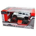 Машина радиоуправляемая Bazooka 2WD 1:10, цвет белый - Фото 2