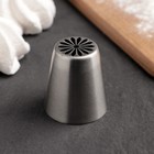 Насадка кондитерская «Гербера», d=3,7 см, выход 2 см, нержавеющая сталь - Фото 2