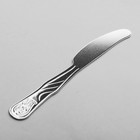 Нож столовый «Лёвушка», h=16,5 см, цвет серебряный - Фото 1