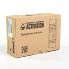Вызывная панель Activision AVP-505, видео 420 ТВЛ, бежевая, козырек - Фото 4