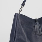 Сумка женская, отдел на молнии, наружный карман, цвет синий - Фото 4