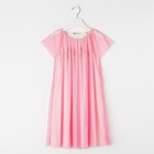 Платье нарядное для девочки, рост 134 см, цвет розовый - Фото 1