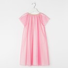 Платье нарядное для девочки, рост 134 см, цвет розовый - Фото 4