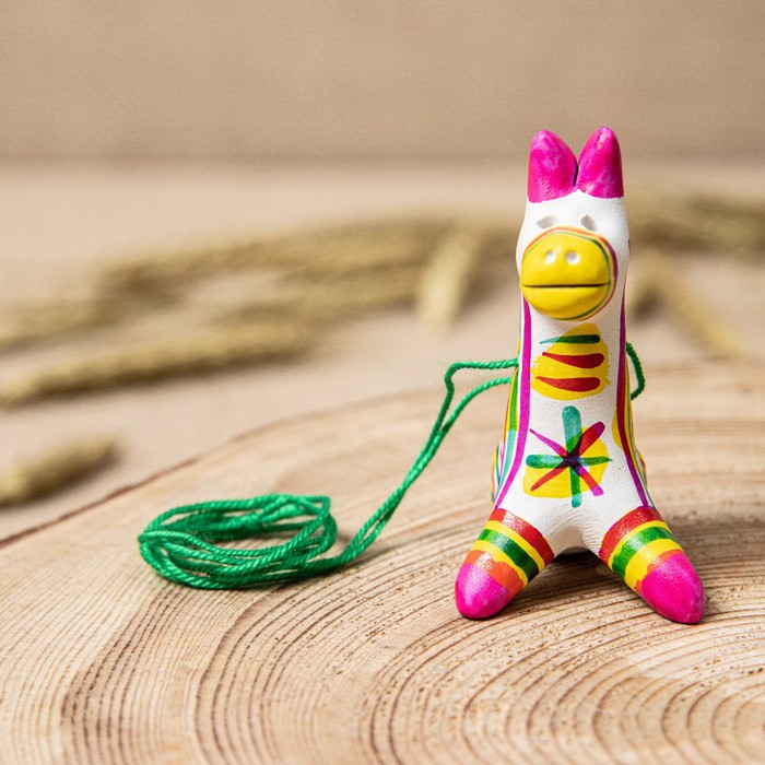 Филимоновская игрушка - свисток «Лошадь» - фото 1877386172