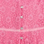 Платье нарядное для девочки, рост 98 см, цвет розовый - Фото 7