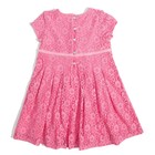 Платье нарядное для девочки, рост 98 см, цвет розовый - Фото 8
