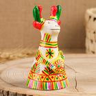 Филимоновская игрушка колокольчик «Олень» - фото 24520580