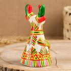 Филимоновская игрушка колокольчик «Олень» - фото 24520581