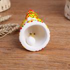 Филимоновская игрушка колокольчик «Олень» - фото 24520577