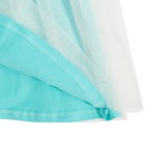 Платье нарядное для девочки, рост 122 см, цвет бирюзовый/экрю CAK 61681 - Фото 8
